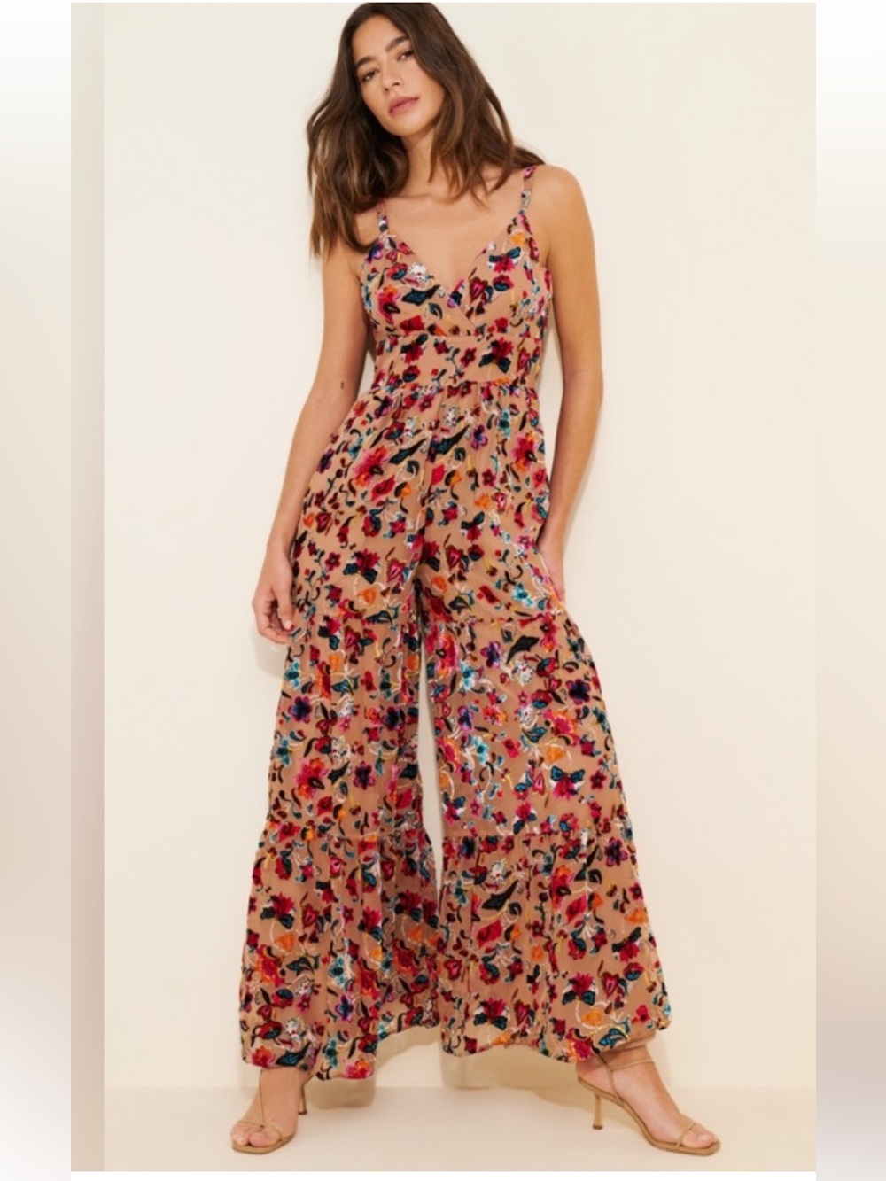 Hutch Floral Wide-Leg Jumpsuit